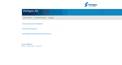 Desktop Screenshot of portigon.com
